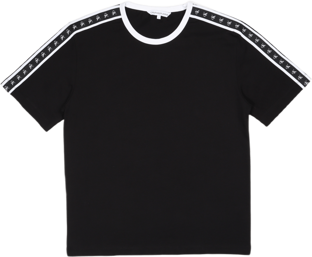 Ck Tshirt Black, Male, Odzież, Podkoszulek, Czarny, S