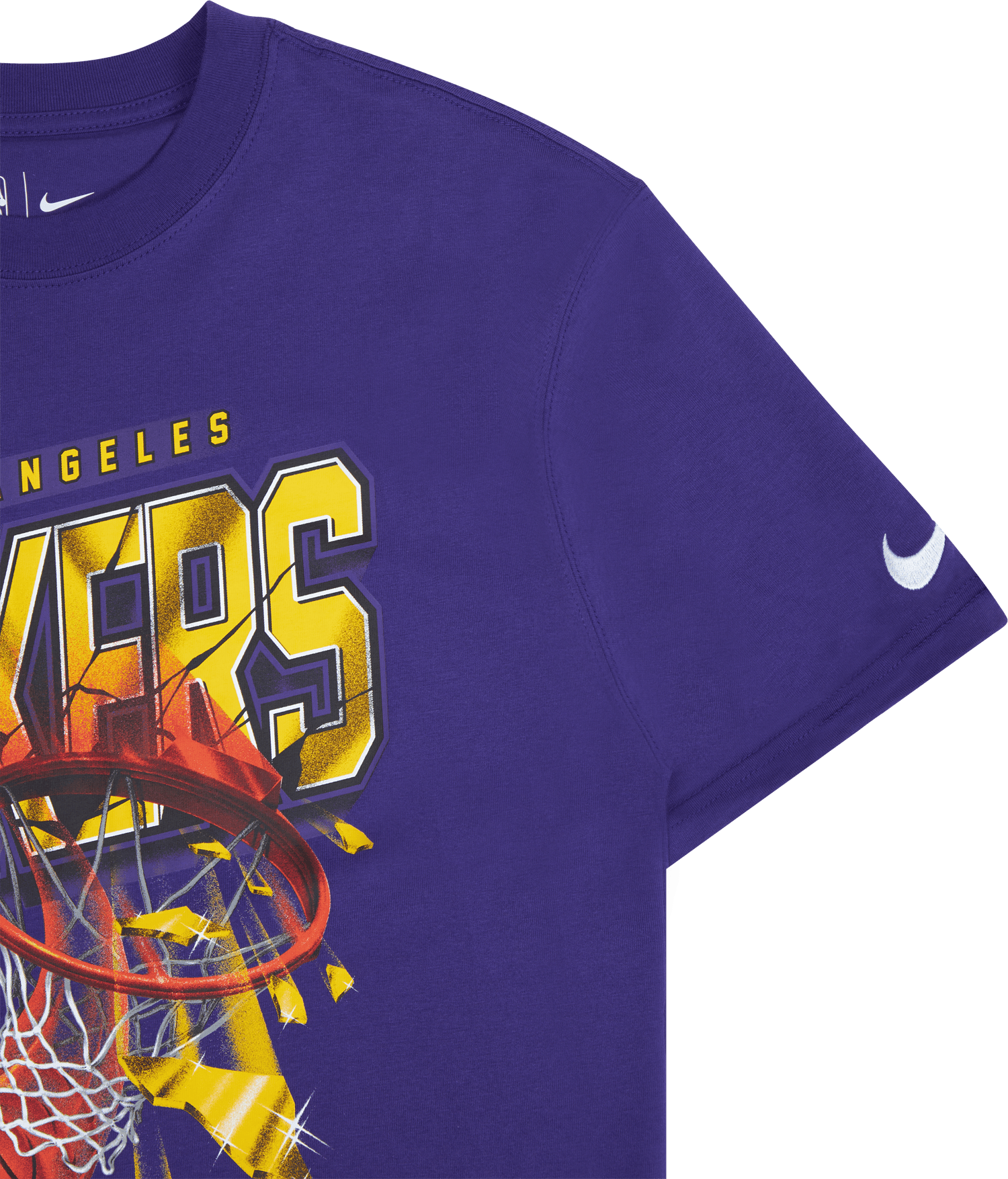Lakers Courtside Shattrd Ss Tee - Bild 4