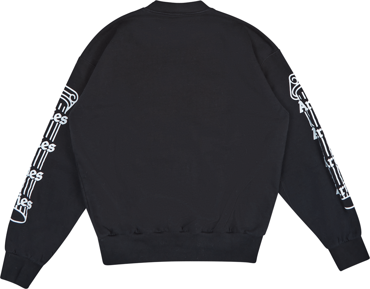 Column Sweatshirt Black
