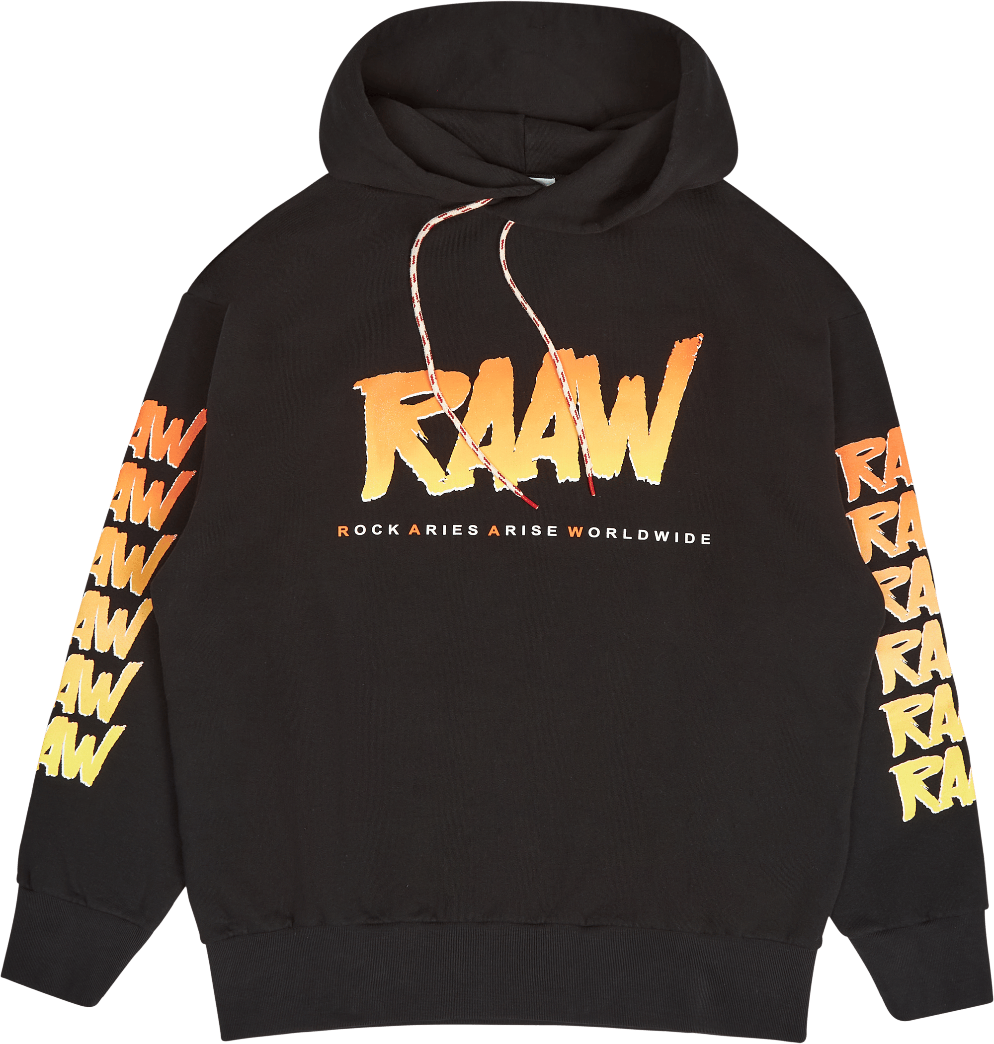 Raaw Hoodie Black