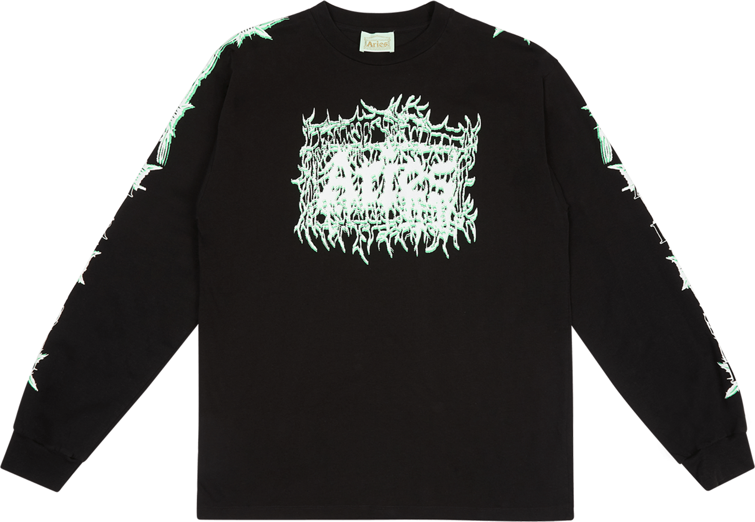 Metal Aries Ls Tee Black, Unisex, Odevy, Tričko, Čierna, L