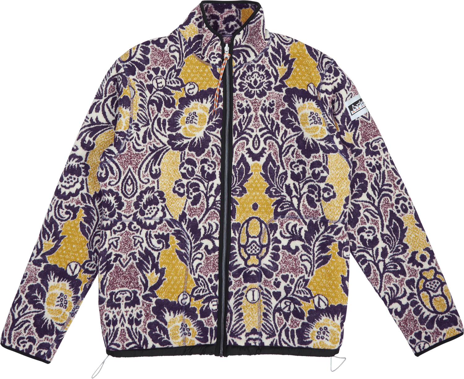 Fleur Fleece Zip Through Multi