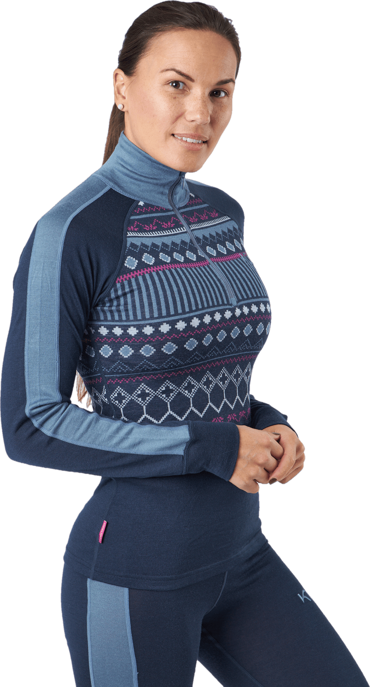 Tuva Half Zip Royal - Bild 2