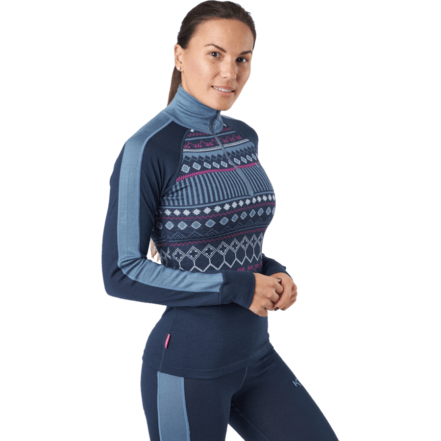 Tuva Half Zip Royal - Bild 2