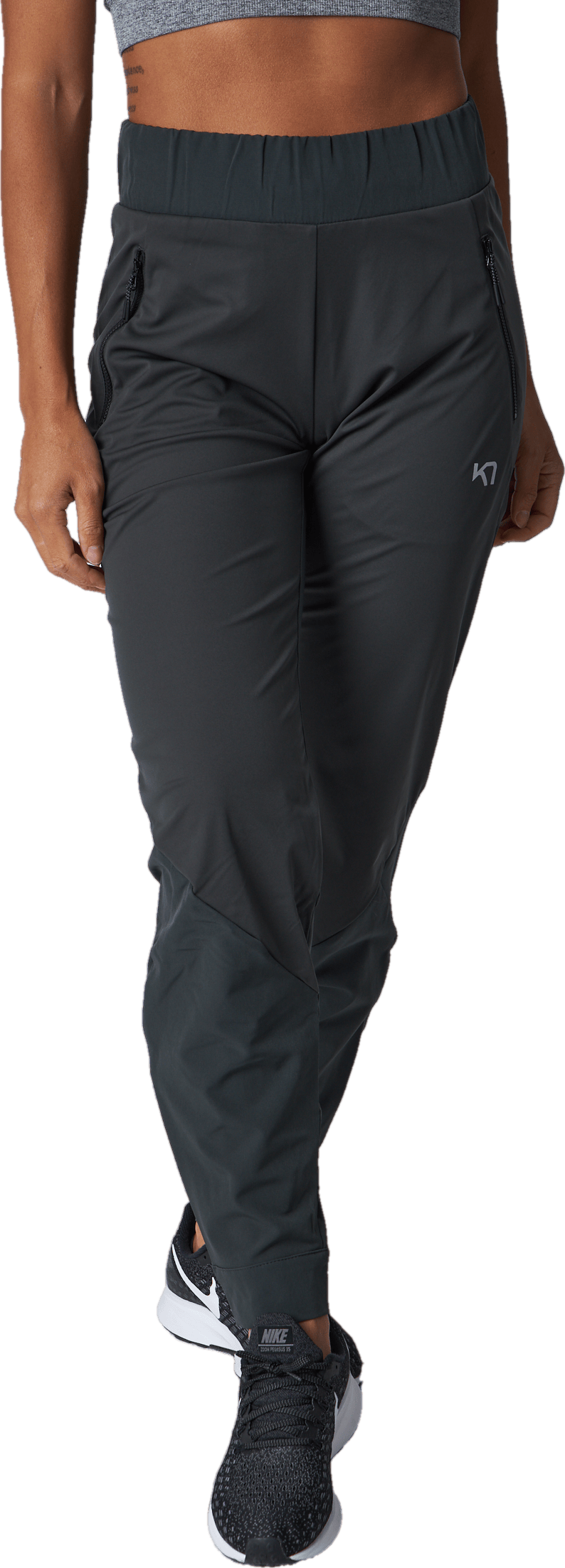 Thale Pant Dgrey, Female, Apparels, Pants, Workout, Black, S