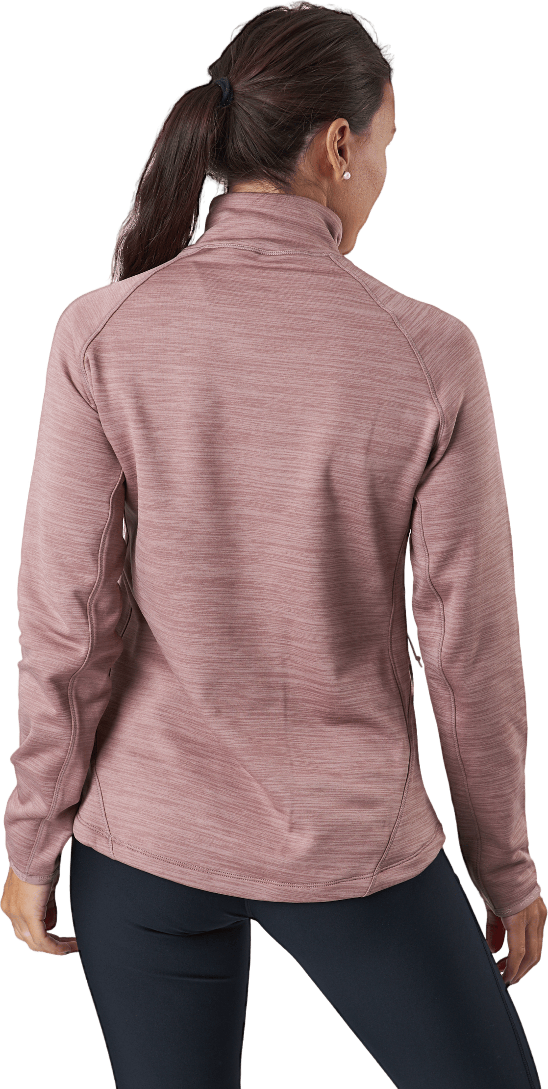 Berthe Midlayer Half Zip Taupe - Bild 3