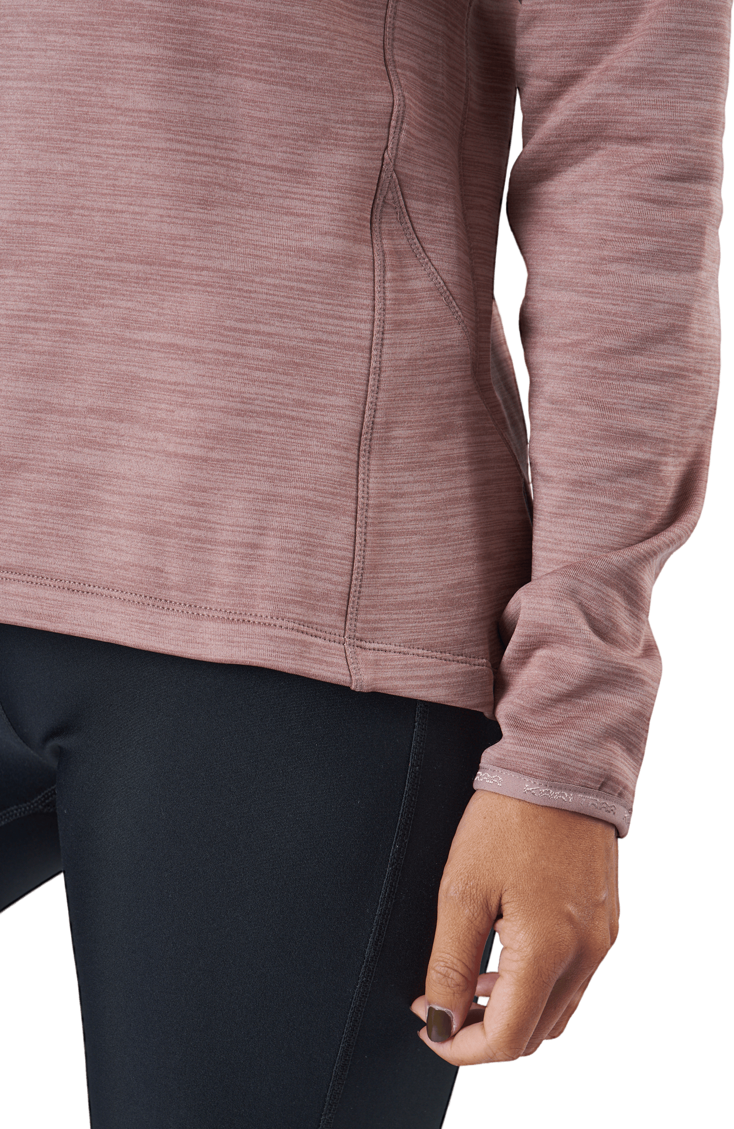 Berthe Midlayer Half Zip Taupe - Bild 5