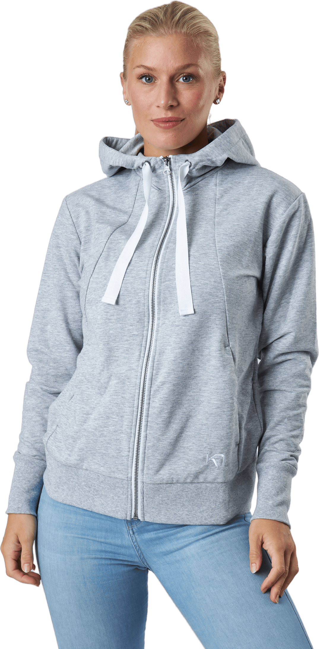Traa Lounge F/z Hoodie Greym