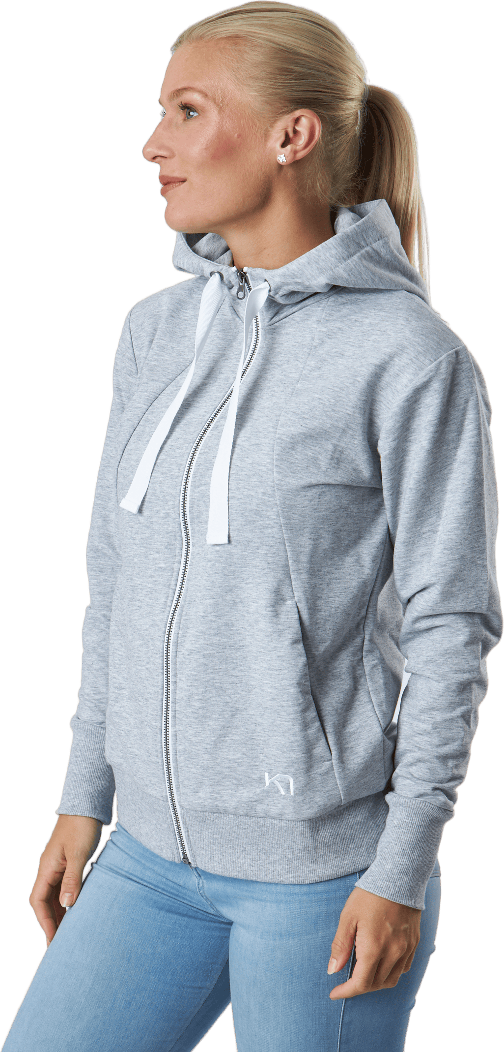 Traa Lounge F/z Hoodie Greym - Bild 2