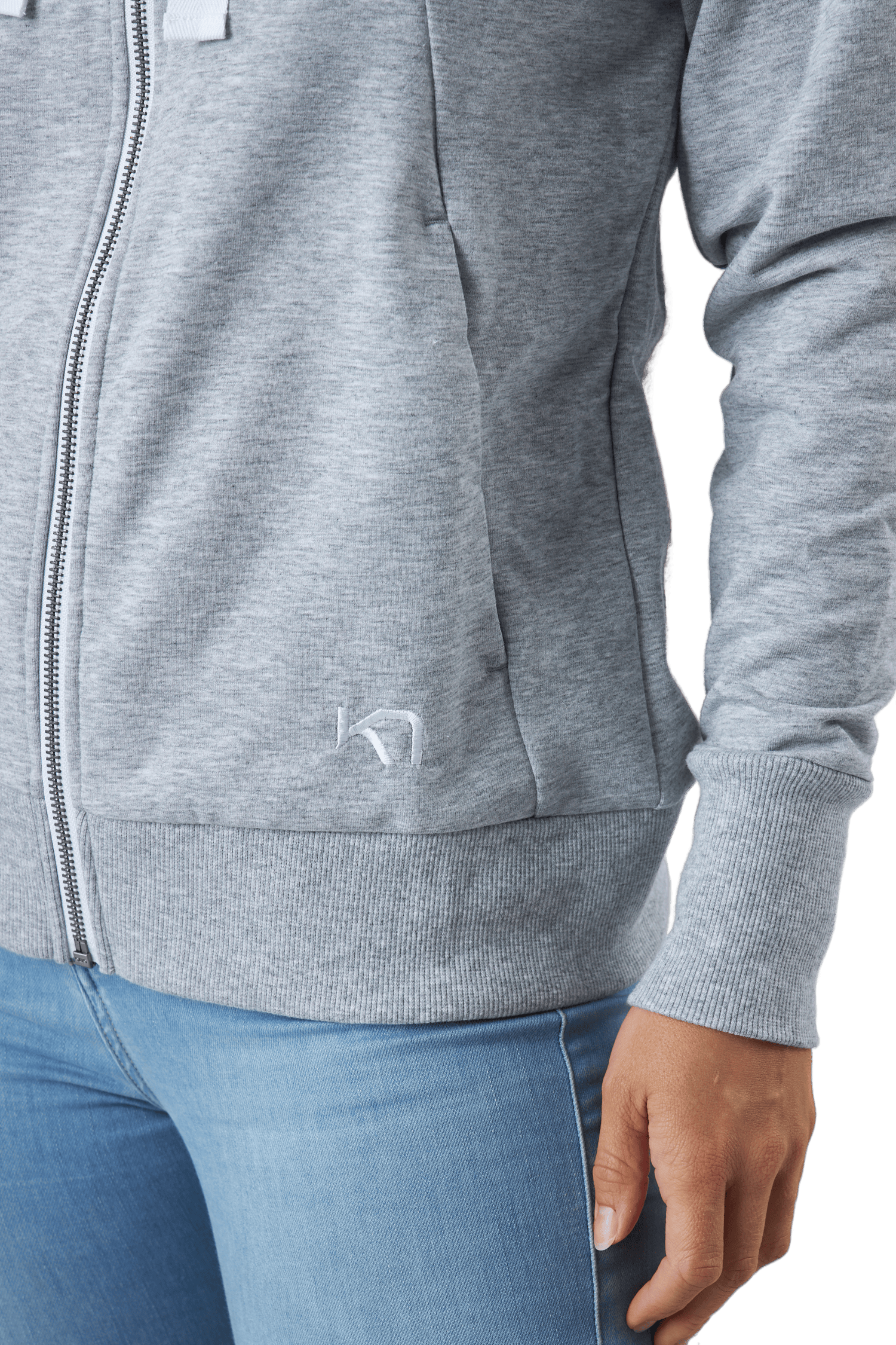 Traa Lounge F/z Hoodie Greym - Bild 5
