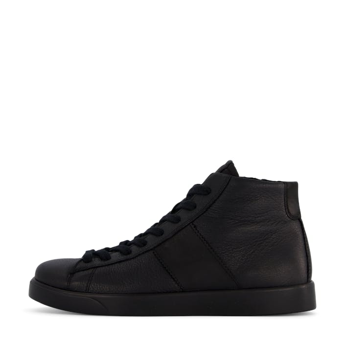 Ecco Street Lite W Black/black, Female, Topánky, Tenisky, vysoké tenisky, Čierna, EU 41