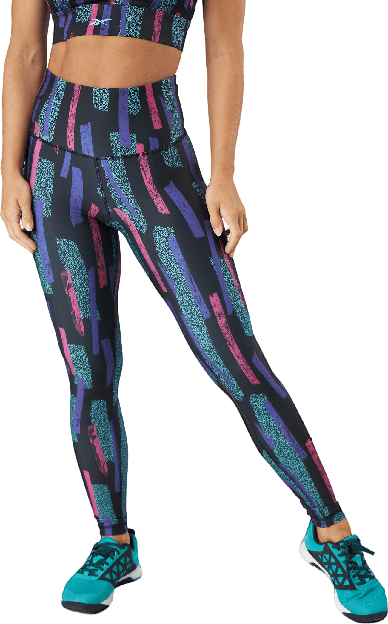 Myt Aop Poly Tight Seprpi, Female, Apparels, Leggings, Workout, Multi color, S