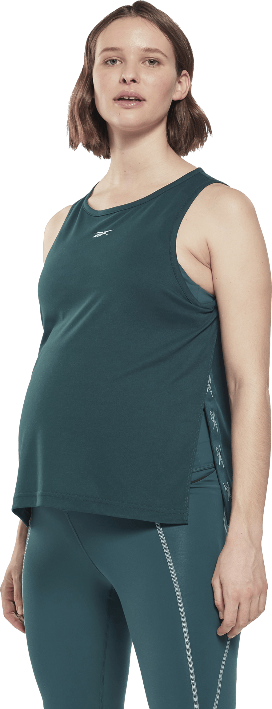 Y Maternity Tank Forgrn, Female, Ropa, maternidad, Fitness, Verde, S
