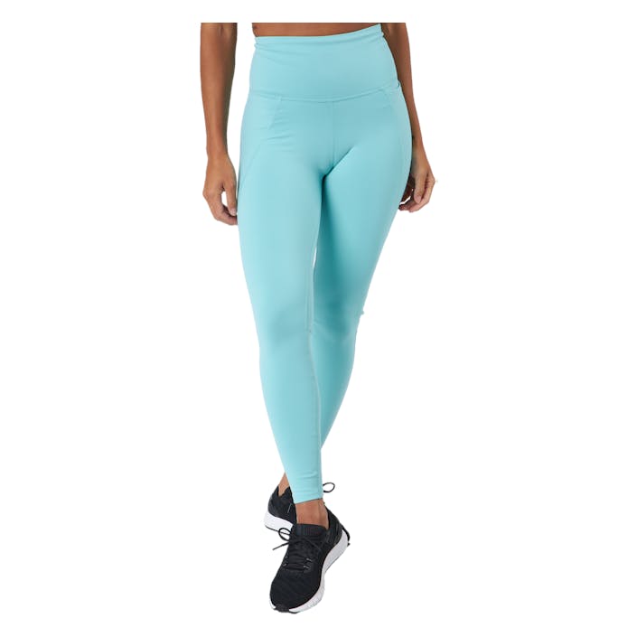 Ts Lux Hr Tight Seclte, Female, Apparels, Leggings, Workout, Turquoise, XL