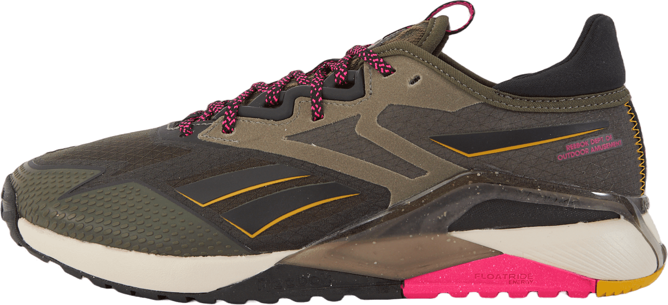 Nano X2 Tr Adventure Armgrn/cblack/propnk, Female, Sapatos, Tênis de treinamento, Sapatilhas, Treino, Multi cor, EU 35