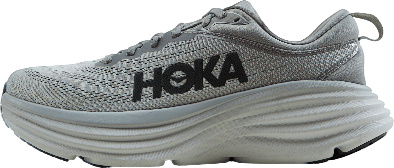 M Bondi 8 Sharkskin / Harbor Mist, Male, Schoenen, Hardloopschoenen, Rennen, Grijs, EU 42