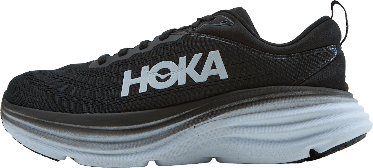 M Bondi 8 Wide Black / White, Male, Scarpe, Scarpe da corsa, In esecuzione, Nero, EU 46