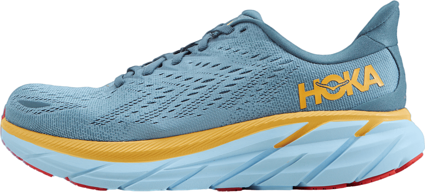 M Clifton 8 Wide Goblin Blue / Mountain Spring, Male, Buty, Buty do biegania, Bieganie, Niebieski, EU 40