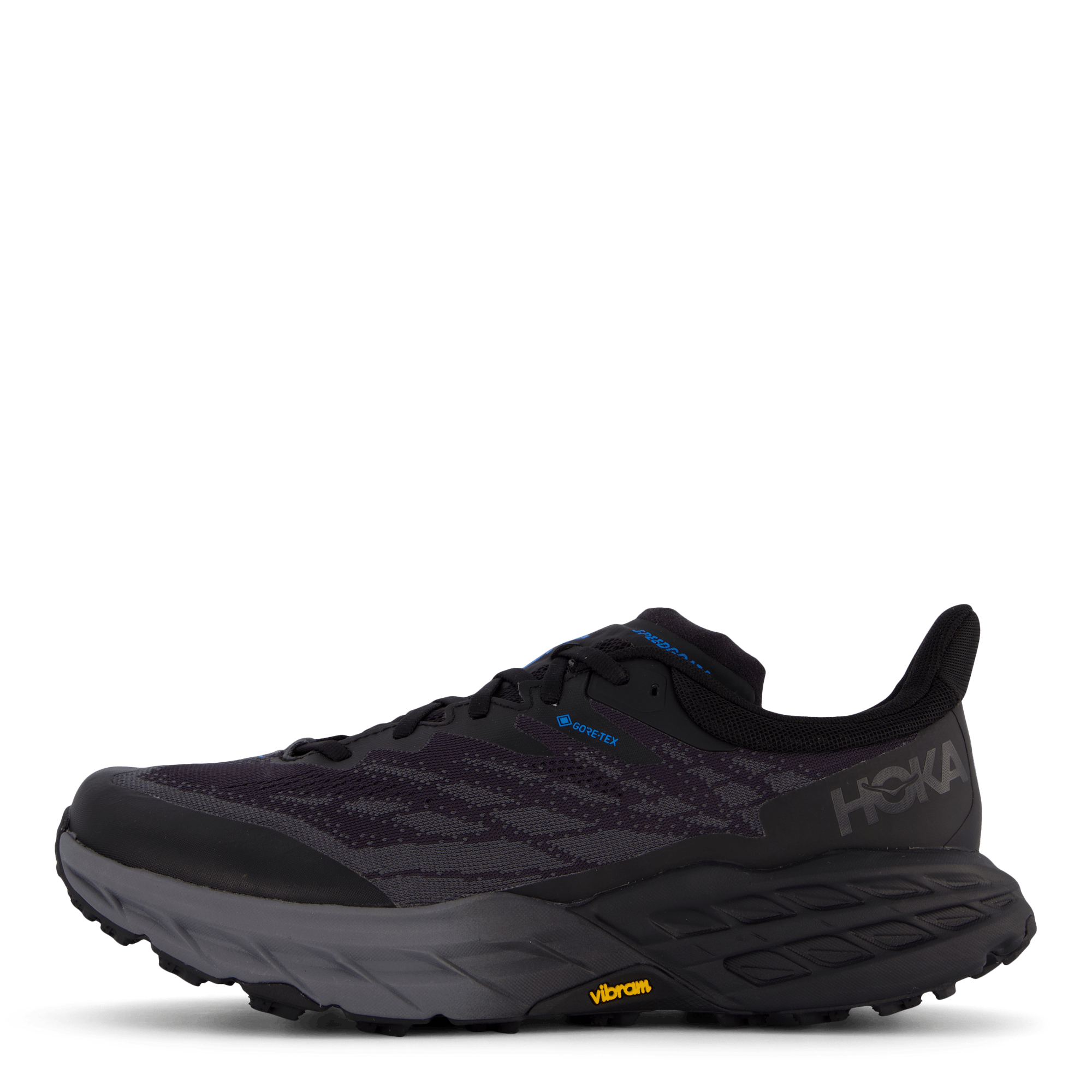 M Speedgoat 5 Gtx Black / Black, Male, Topánky, Bežecké topánky, Beží, Čierna, EU 43 1/3