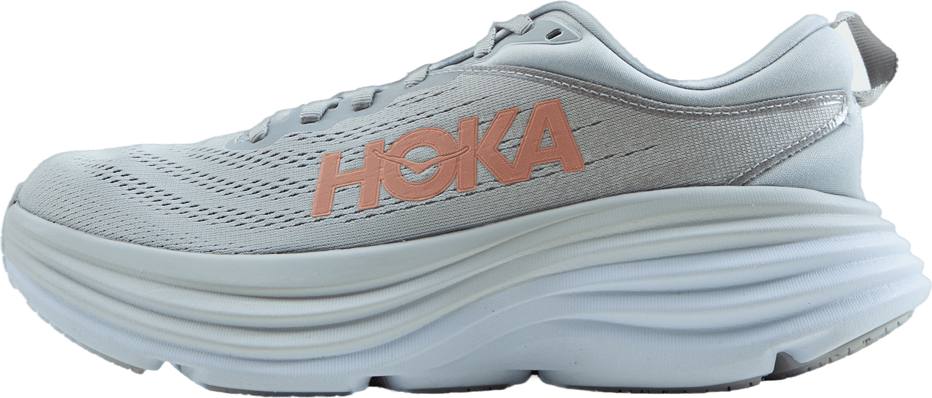 W Bondi 8 Harbor Mist / Lunar Rock, Female, Scarpe, Scarpe da corsa, In esecuzione, Grigio, EU 37 1/3