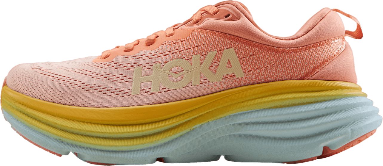 W Bondi 8 Shell Coral / Peach Parfait, Female, Shoes, Running shoes, Running, Pink, EU 36