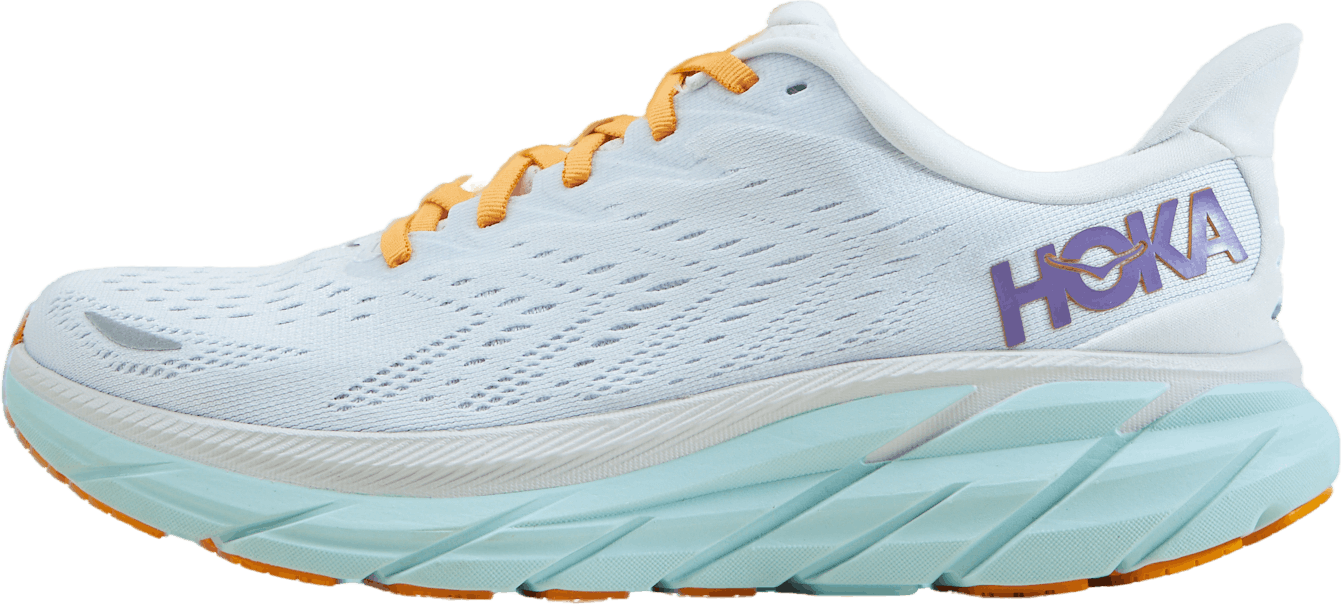 W Clifton 8 Blanc De Blanc / White, Female, Topánky, Bežecké topánky, Beží, Modrá, EU 40