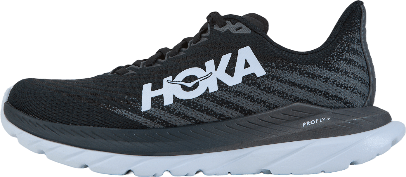 W Mach 5 Wide Black / Castlerock, Female, Shoes, Running shoes, Running, Black, EU 36