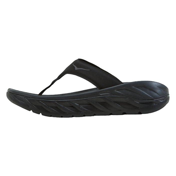 W ora recovery flip Black / dark gull gray, Unisex, Skor, Sandaler och Tofflor, Svart, EU 41 1/3