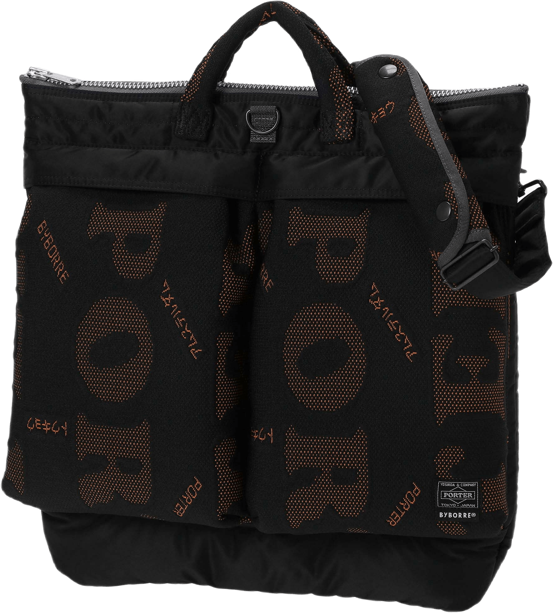 Byborre X Porter 2way Helmet B Black, Unisex, Équipement, sacs et sacs à dos, Noir, ONESIZE
