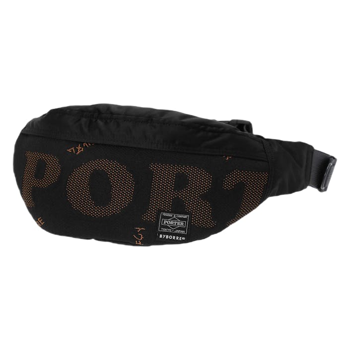 Byborre X Porter Waist Bag Black, Unisex, Ekwipunek, torby i plecaki, Czarny, ONESIZE