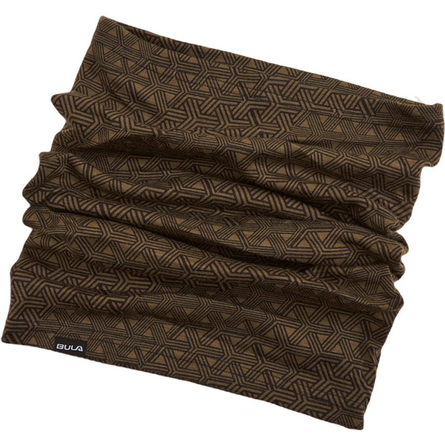 Printed Wool Tube Web Moss