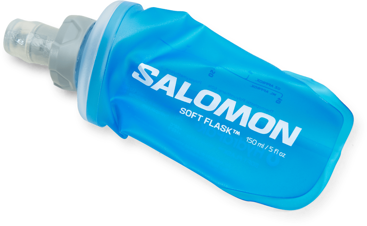 Soft Flask 150ml/5oz 28 Clear Blue, Unisex, Apparatuur, flessen & flacons, Rennen, Turkoois, ONESIZE