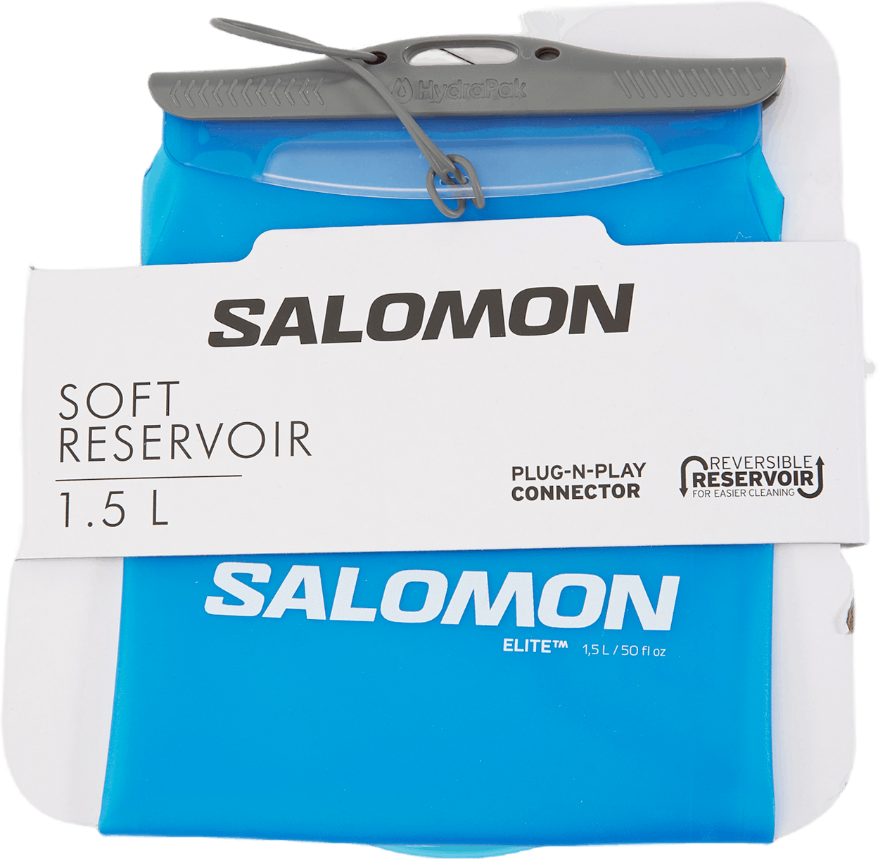 Soft Reservoir 1.5l Clear Blue, Unisex, Utrustning, flaskor och flaskor, Löpning, ONESIZE