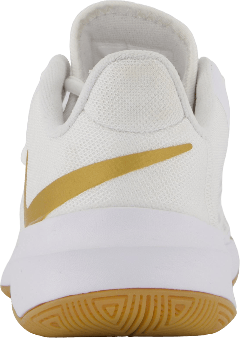 Unisex Hyperspeed Court Indoor White/mtlc Gold - Bild 5