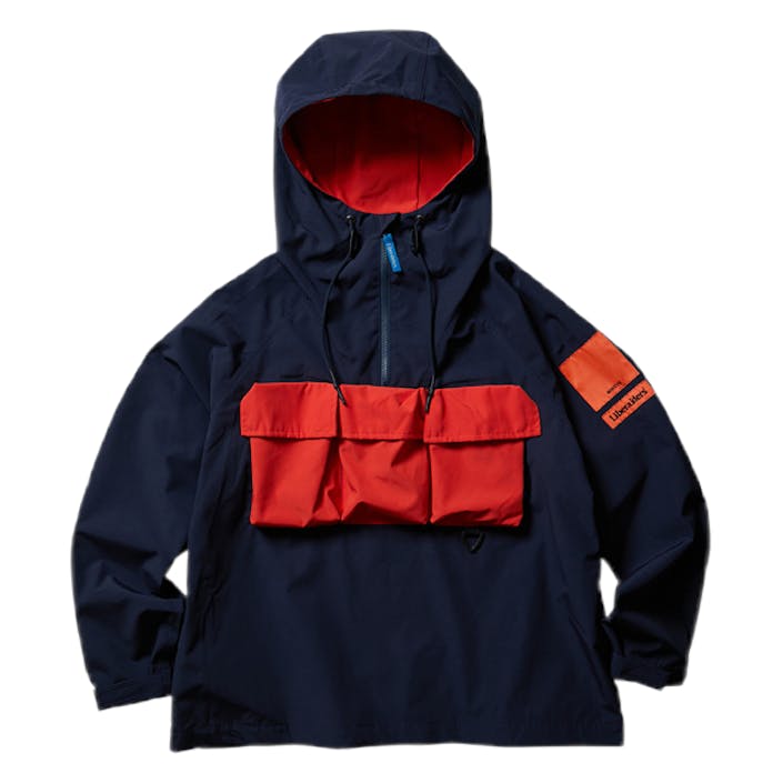 Lr Half Zip Anorak Navy, Male, Odevy, bundy, Modrá, M