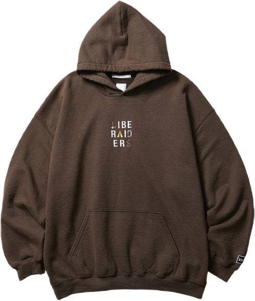 Camp Icon Pullover Hoodie Brown