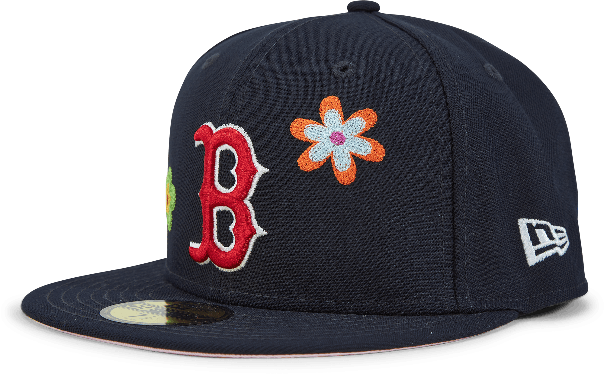 MLB FLORAL 5950 BOSTON RED SOX, Unisex, Odevy, Klobúky a čiapky, Červená, 7 1/8