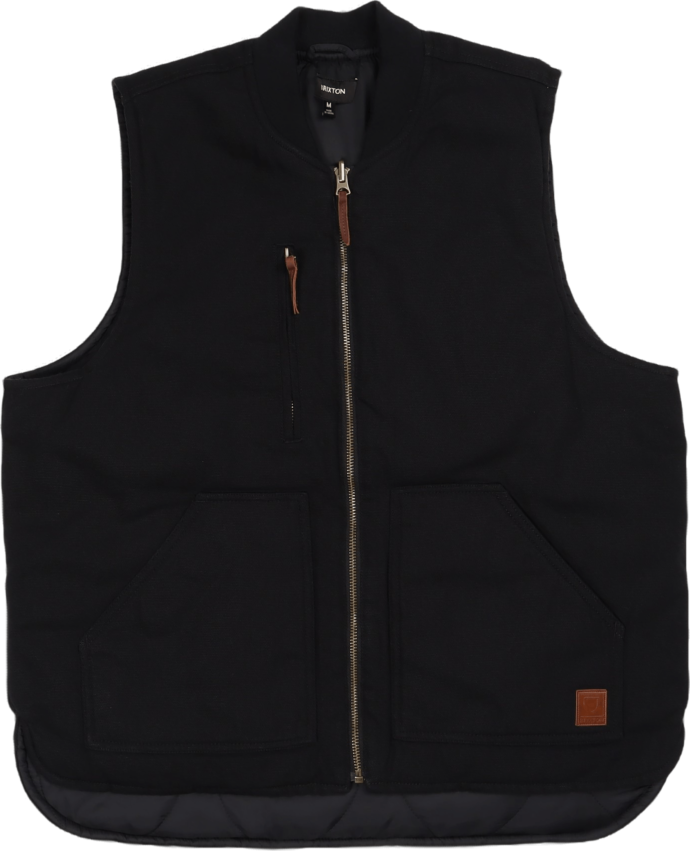 Abraham Rev Vest Black/black, Male, Odzież, kurtki, Czarny, S