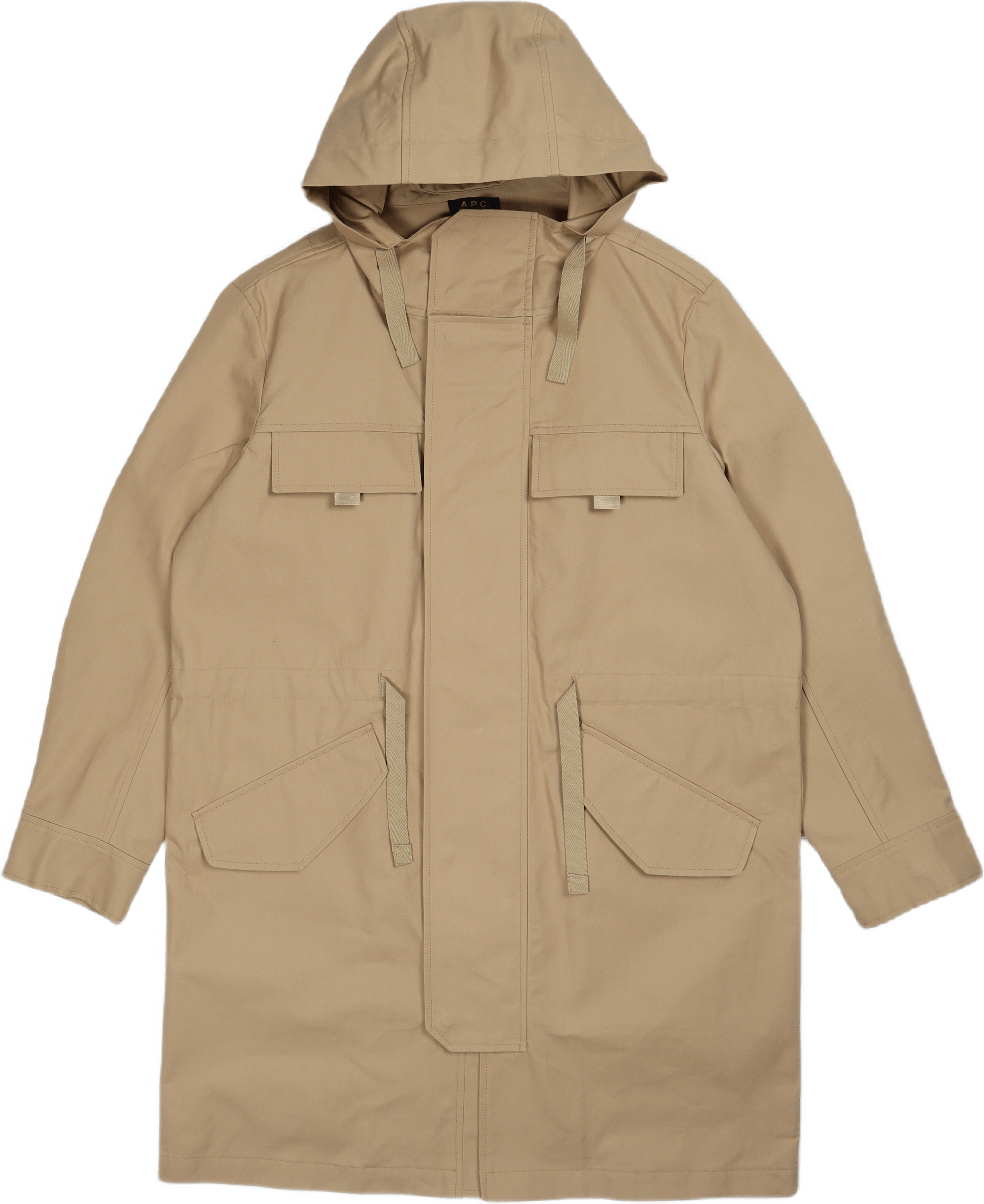 Parka Yael Beige, Unisex, Odzież, kurtki, Beżowy, XL