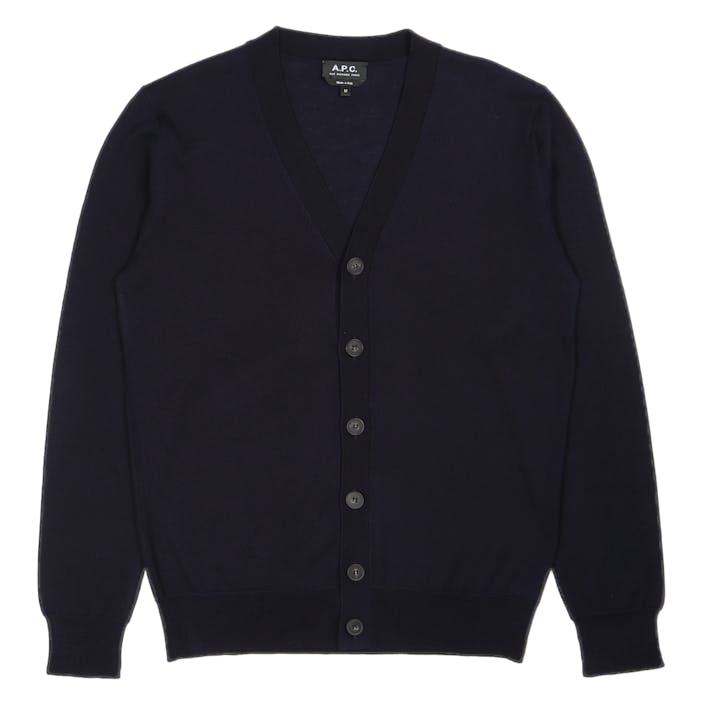 Cardigan Samuel Dark Navy, Unisex, Vêtements, Tops, Bleu, XXL