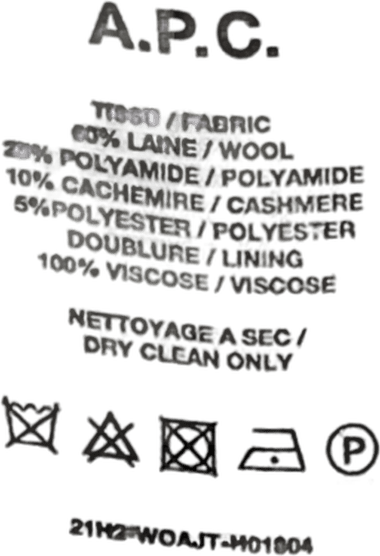 Manteau Visconti Beige Chiné - Bild 5