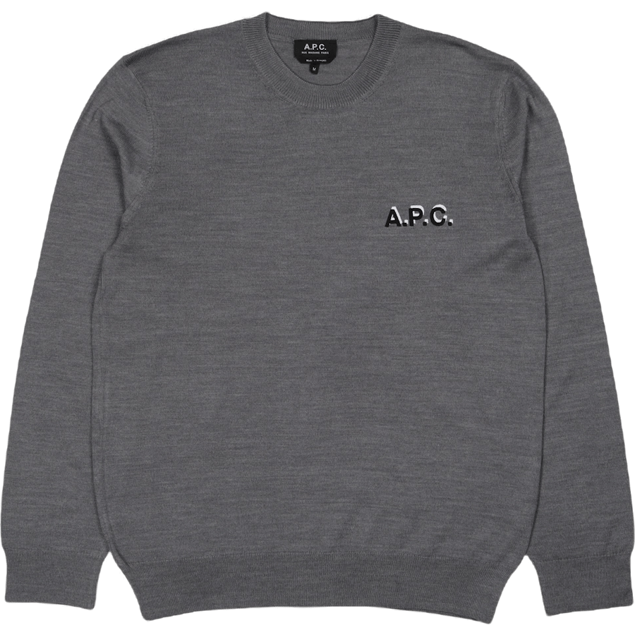Pull Brian Gris Clair Chine