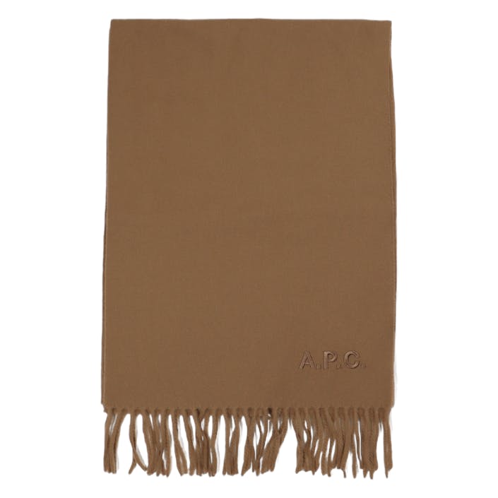 Echarpe Ambroise Brodee Camel, Unisex, Zařízení, další příslušenství, Hnědý, ONESIZE