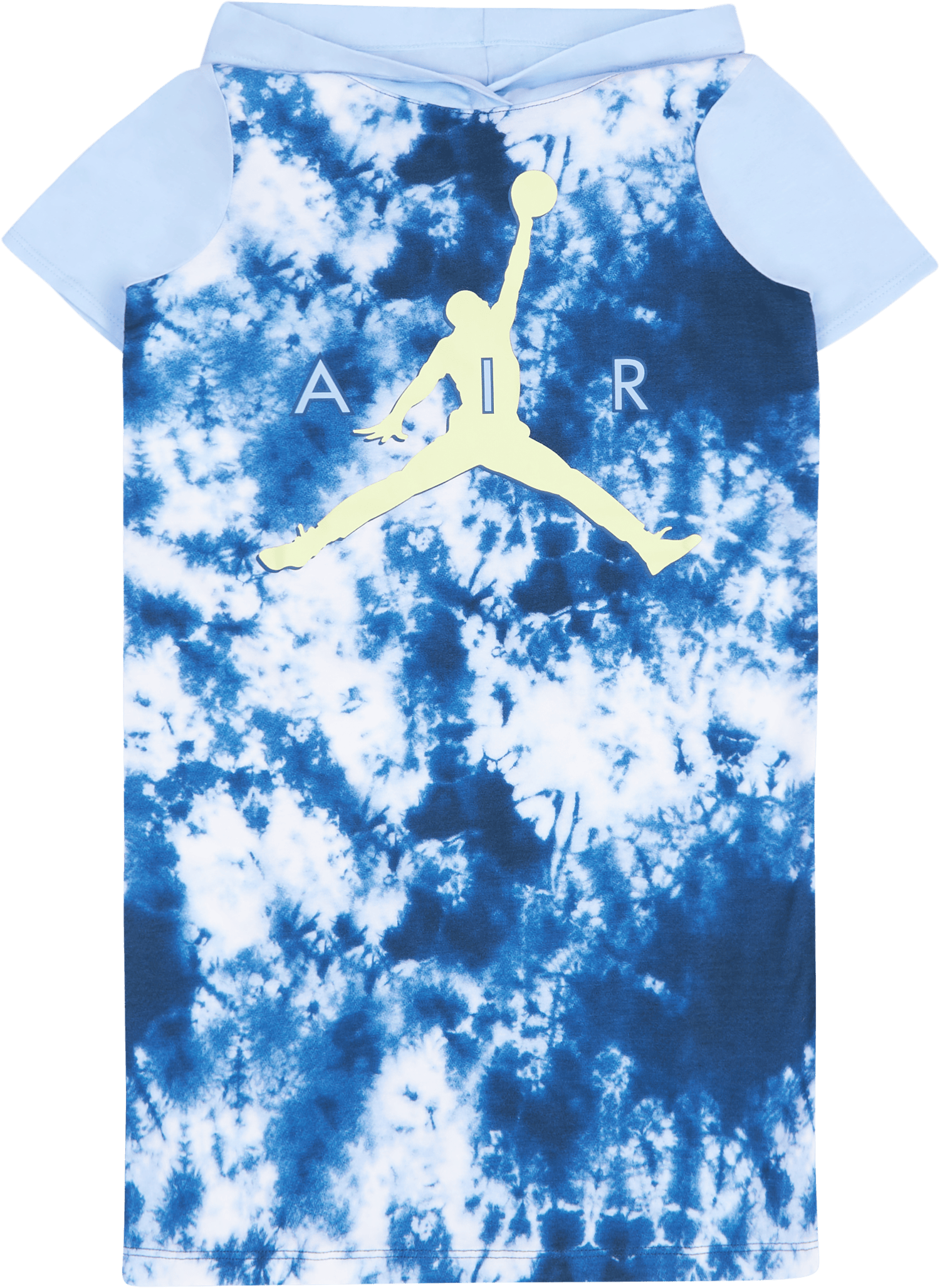 CLOUD DYE HOODED DRESS