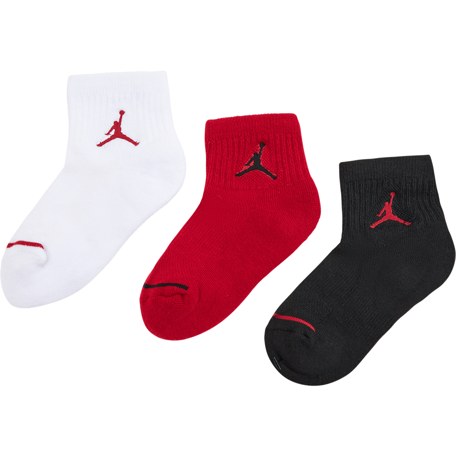 Kids Jumpman Crew Socks 3-Pack (5-7YR)