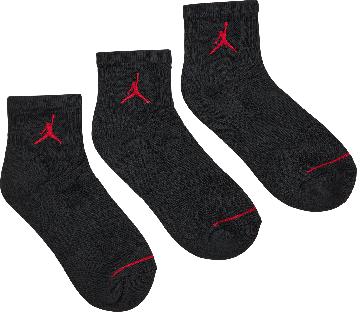 Kids Jumpman Crew Socks 3-Pack (7-9YR)