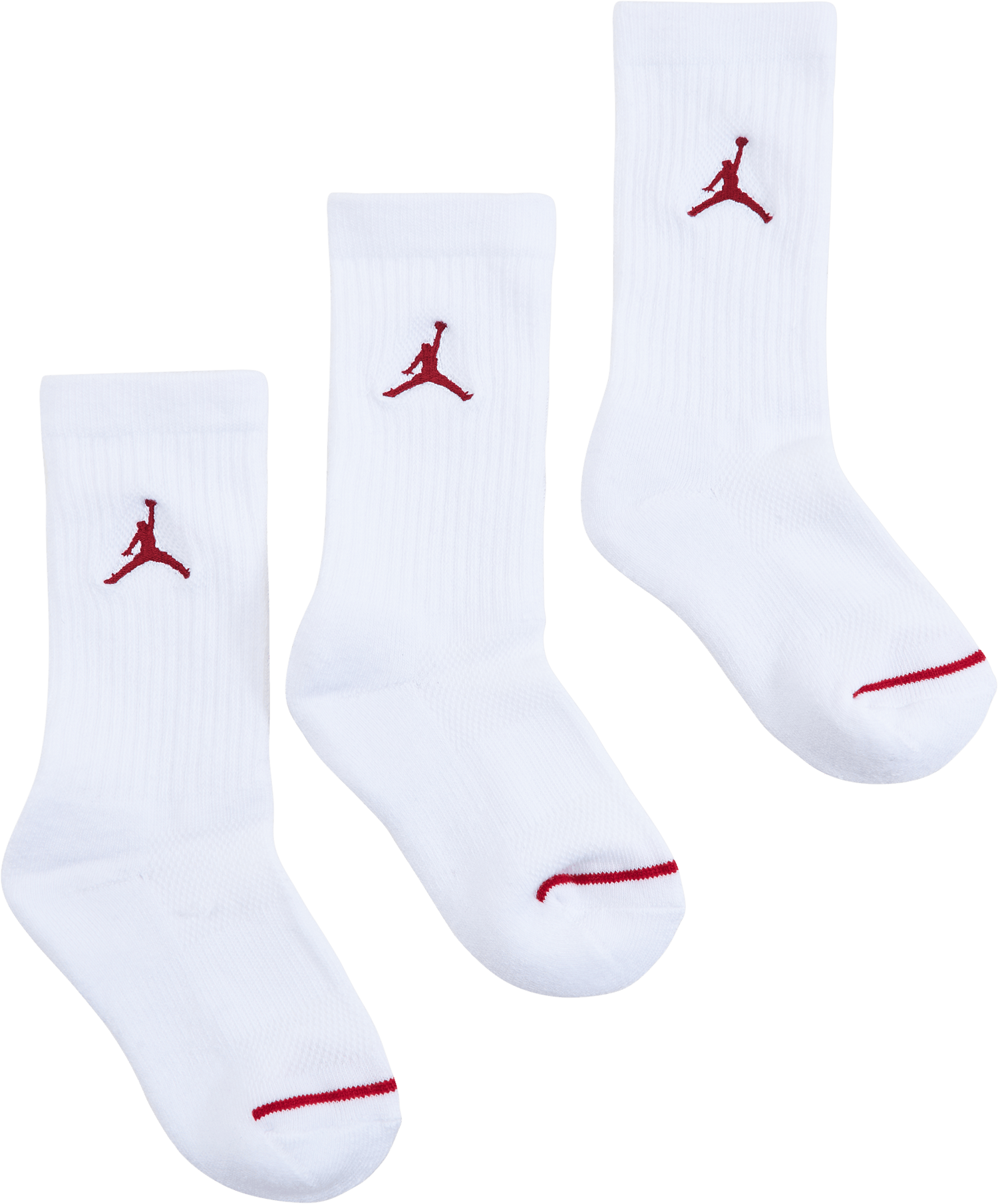 Kids Jumpman Crew Socks 3-Pack (5-7YR)