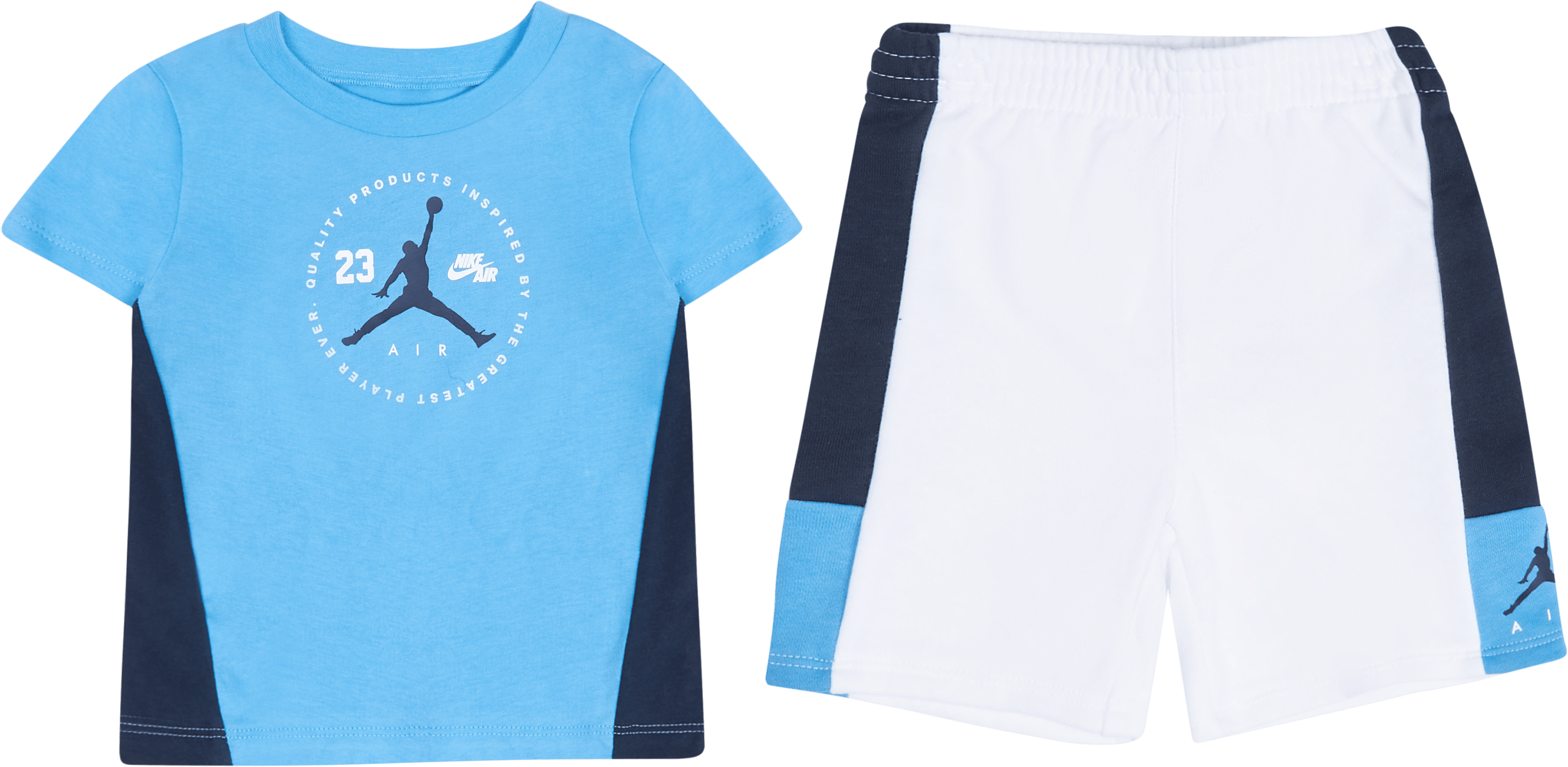 Kids Court Blocked Short Set