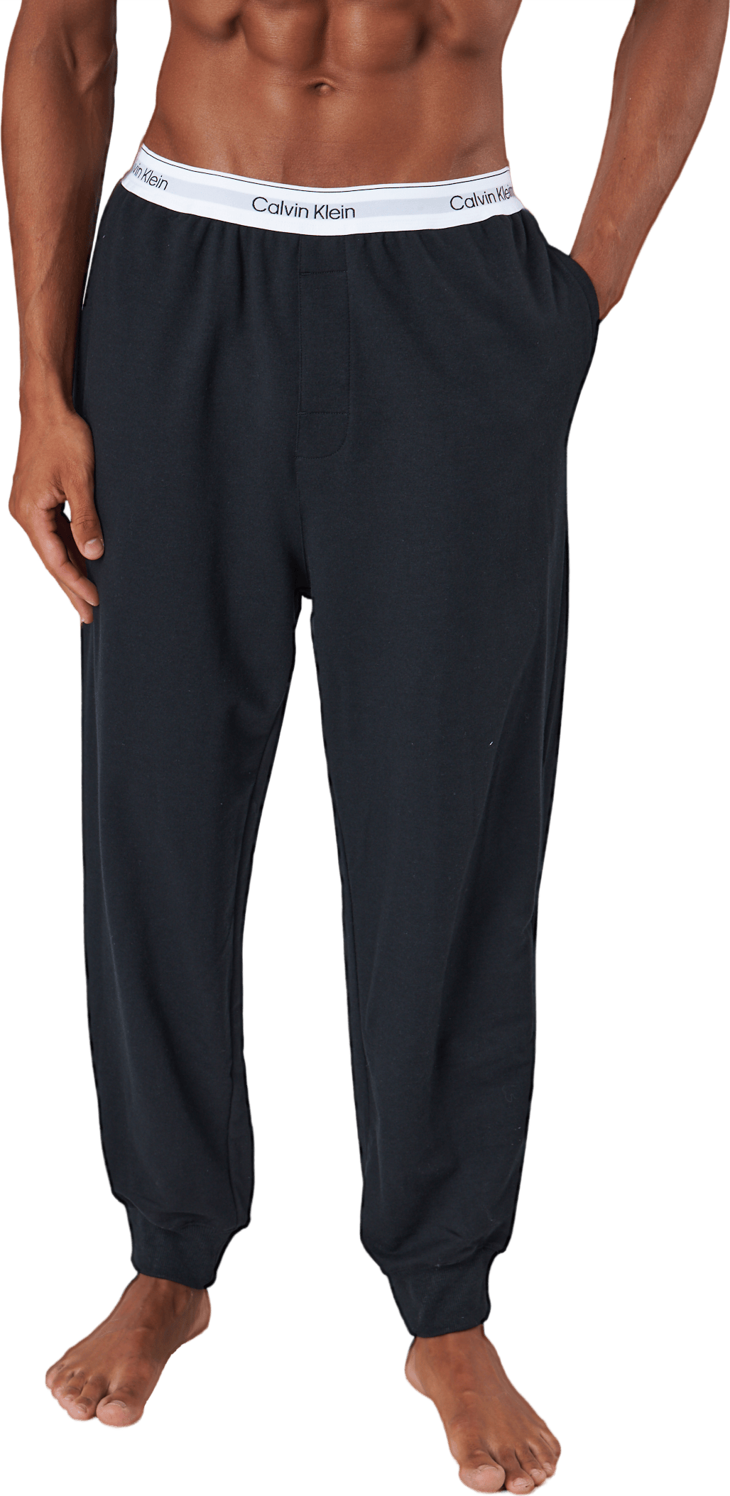 Jogger Black, Male, Odzież, Spodnie, Czarny, L