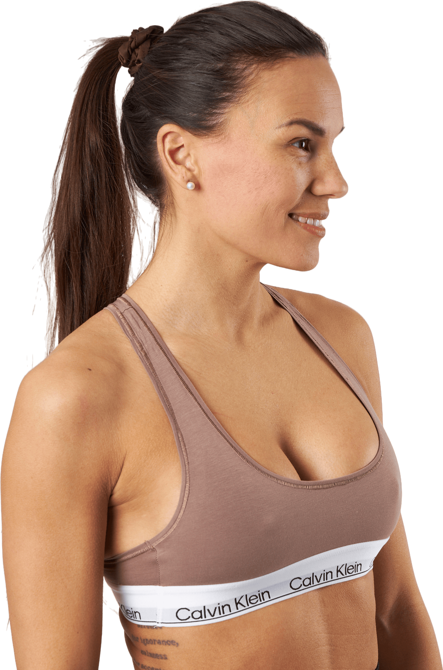 Unlined Bralette Rich Taupe - Bild 2